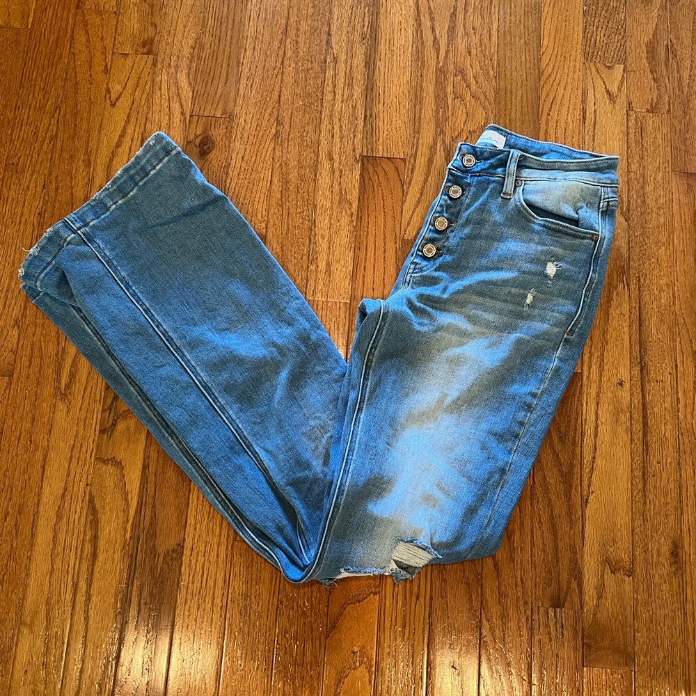 Distressed KanCan Flares (11/29)
